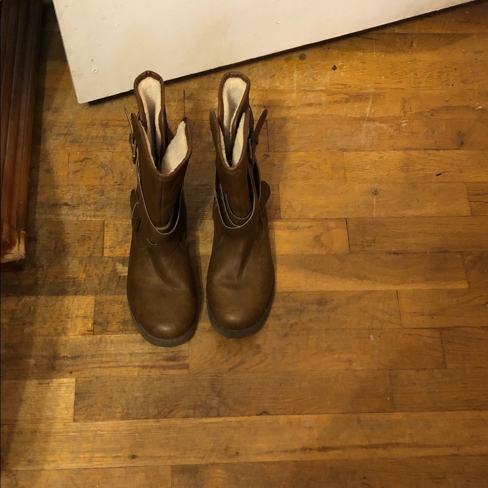 JustFab Brown Women's Ankle Boots